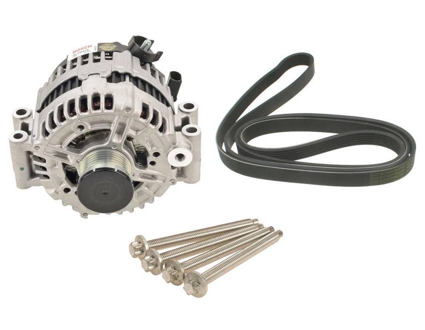 BMW Alternator Kit (180A) (Rebuilt) 12317555926 - Bosch 3084276KIT